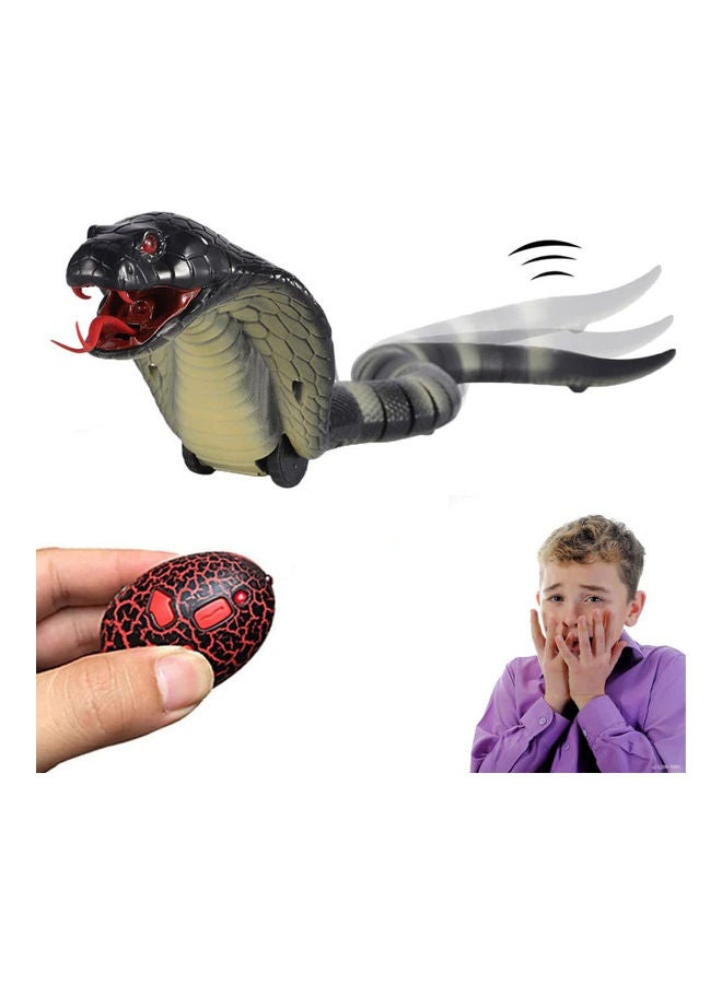 Remote Controlled Wireless Flexible Realistic Fast Moving Cobra Snake Toy 36cm