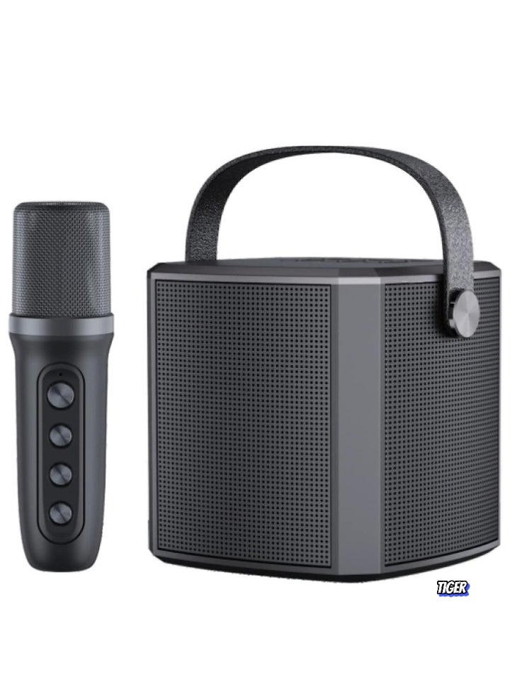 Bluetooth Karaoke Speaker for Kids & Family | Professional Microphone with Built-In PA System | Portable Outdoor Singing Speaker | Perfect for Karaoke Parties, Home Entertainment, Outdoor Events, and Kids Singing Fun