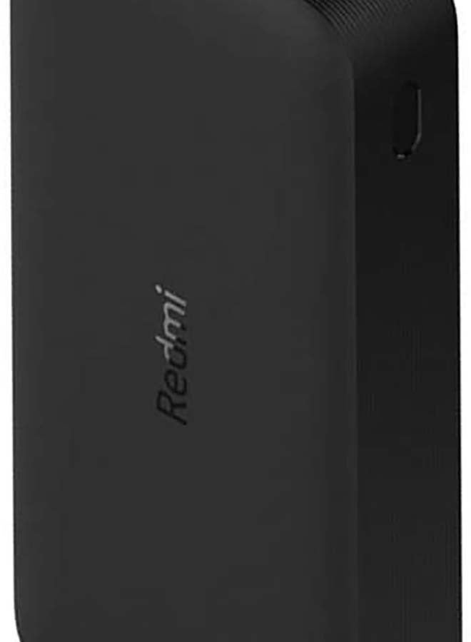 20000 mAh High-Speed Charging Technology Powerbank 18 Watt Black