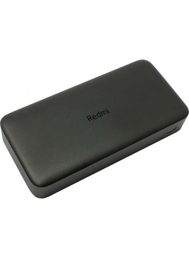 20000 mAh High-Speed Charging Technology Powerbank 18 Watt Black