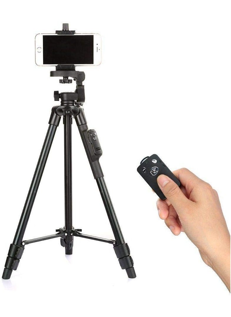 Yunteng VCT-5208 43cm Tripod For Mobile Phone, DSLR And Sports Camera