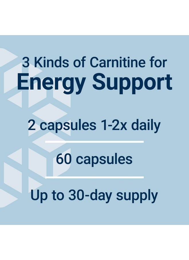 Life Extension, Optimized Carnitine, 60 Vegetarian Capsules