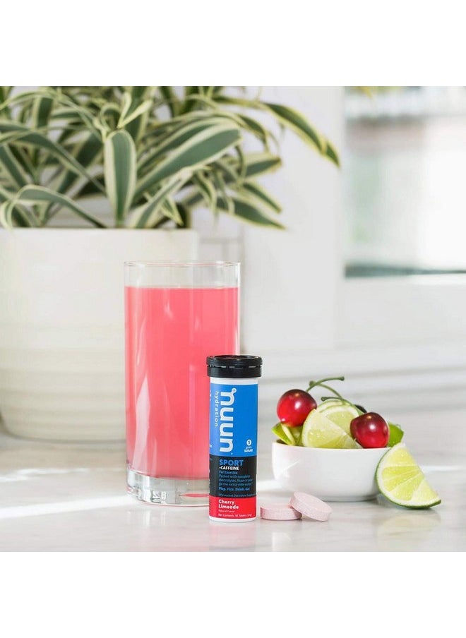 Nuun Energy: Cherry Limeade Electrolyte + Caffeine Tablets (6 Tubes of 10 Tabs)6