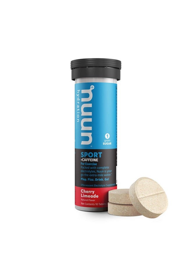 Nuun Energy: Cherry Limeade Electrolyte + Caffeine Tablets (6 Tubes of 10 Tabs)6