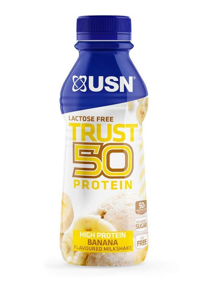 Trust Protein Fuel 50 Banana 500ml Pack Of 6