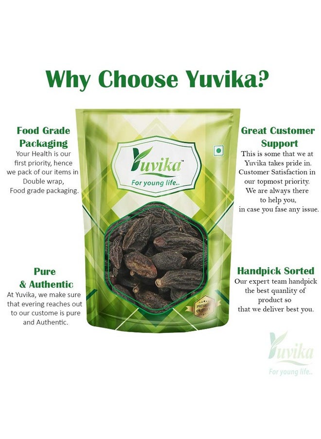 YUVIKA Harad Choti - Kali Harad - Black Himej - Terminalia Chebula - Myrobalan (400 Grams)