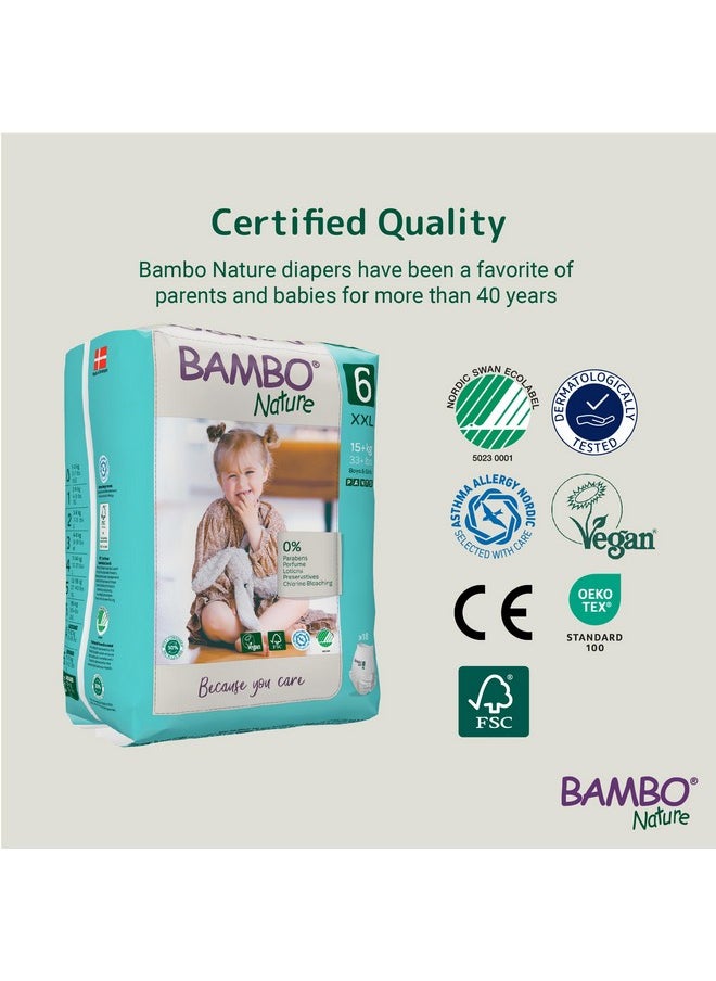 Premium Baby Pants Diapers For Kids Xxl Size (15+ Kgs), Super Absorbent, Breathable, Extra Soft, Dermatologically Tested, Hypoallergenic Infant Nappies With Wetness Indicator, 18 Count