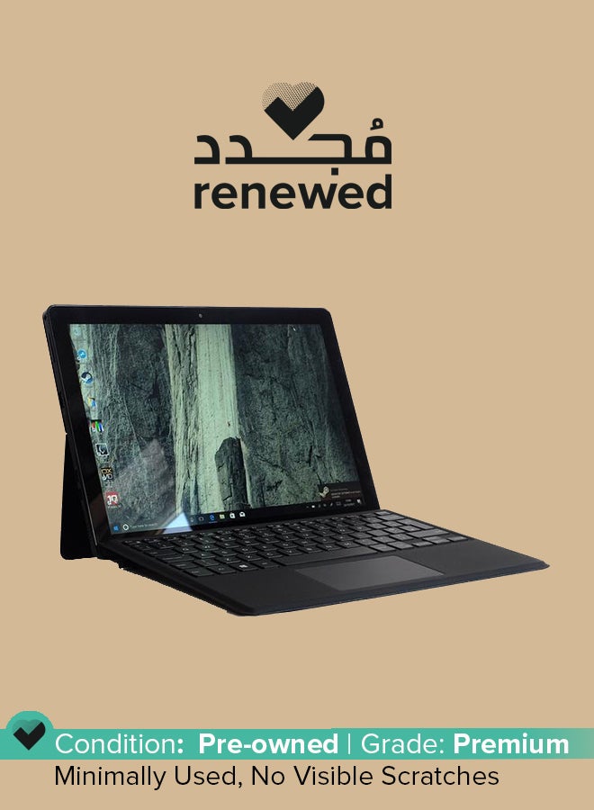 Renewed - Latitude 5285 (2017) Detachable Laptop With 12.3-Inch Touchscreen Display, Intel Core i5 Processor/7th Gen/8GB RAM/256GB SSD/Intel HD Graphics 620 With English/Arabic Keyboard English/Arabic Black