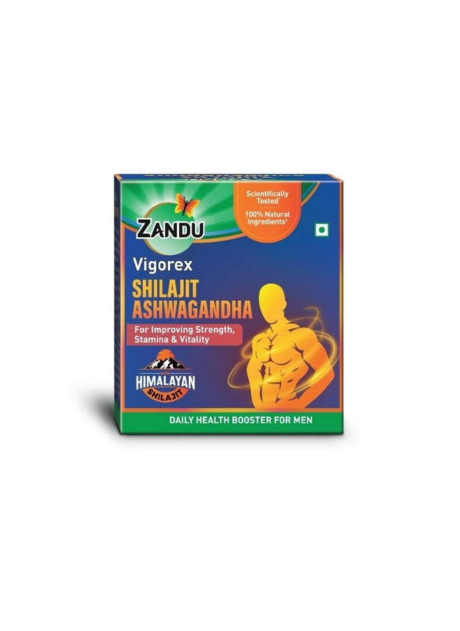 Zandu Vigorex Shilajit Ashwagandha Capsule