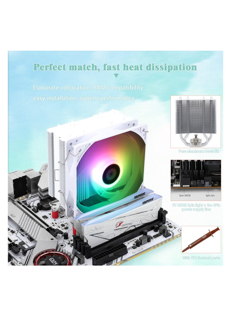 Assassin X 120R SE White ARGB CPU Air Cooler