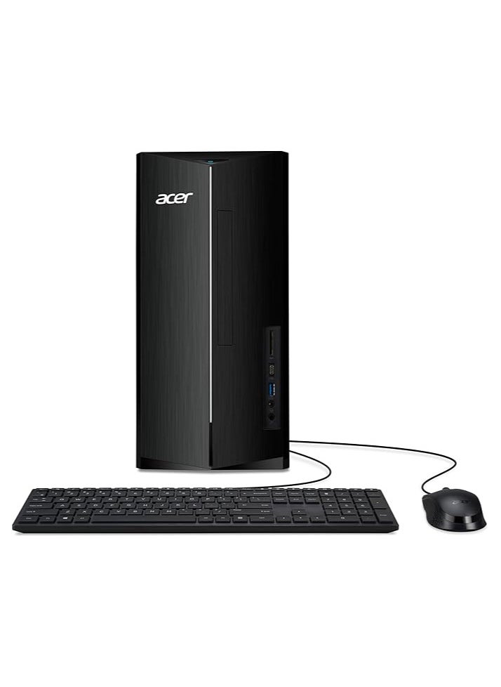 Acer Aspire TC-1780-UA92 Desktop | 13th Gen Intel Core i5-13400 Processor | 8GB 3200MHz DDR4 | 512GB M.2 SSD | SD Card Reader | Intel Wi-Fi 6E AX211 | Windows 11 Home, Black