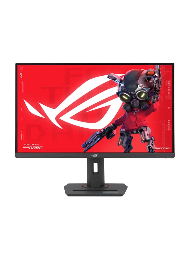 ROG Strix XG27ACS 27-Inch 2560x1440 QHD Gaming Monitor, 180Hz Refresh Rate, 1ms Response Time, Fast IPS, HDR10, ELMB Sync, G-SYNC & FreeSync Compatible, USB-C with DP Alt Mode, Adaptive-Sync, Shadow Boost, 97% DCI-P3, 133% sRGB, Flicker-Free, Low Blue Light, Height Adjustment, Tilt, Swivel, VESA Mount, Tripod Socket, DisplayWidget Center, 90LM09Q0-B011A0 Black