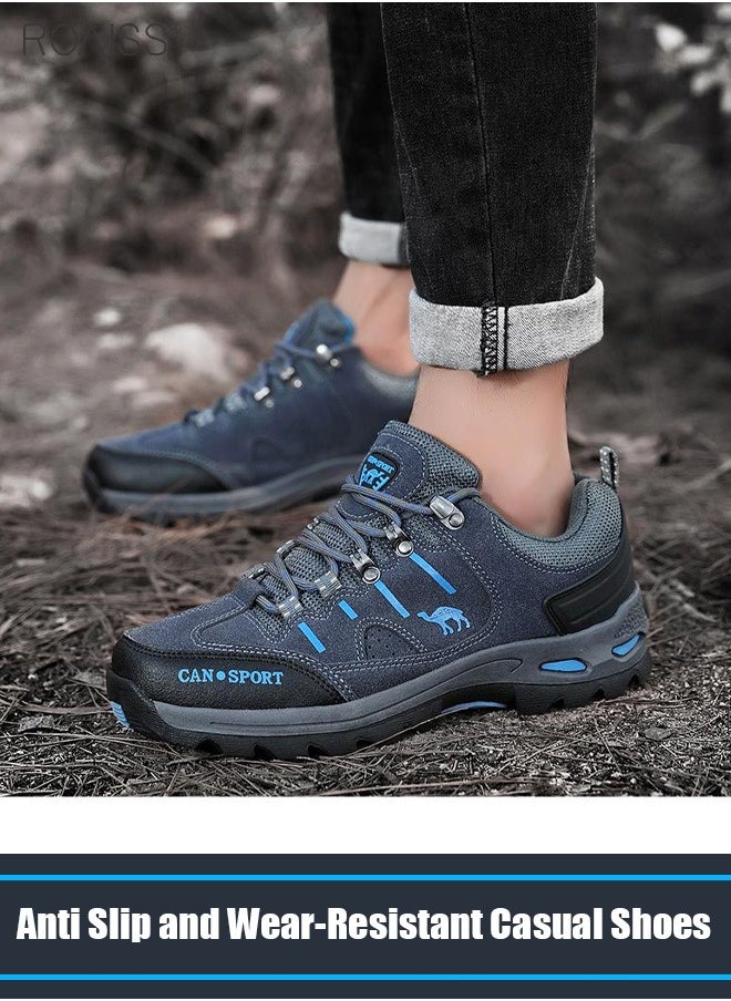 Men Hiking Shoes Winter Outdoor Trail Men Sport Trekking Mountain Boots Sneaker Waterproof Climbing Athletic Shoes