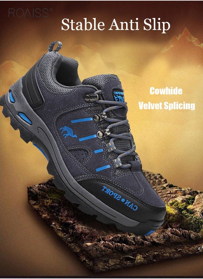 Men Hiking Shoes Winter Outdoor Trail Men Sport Trekking Mountain Boots Sneaker Waterproof Climbing Athletic Shoes