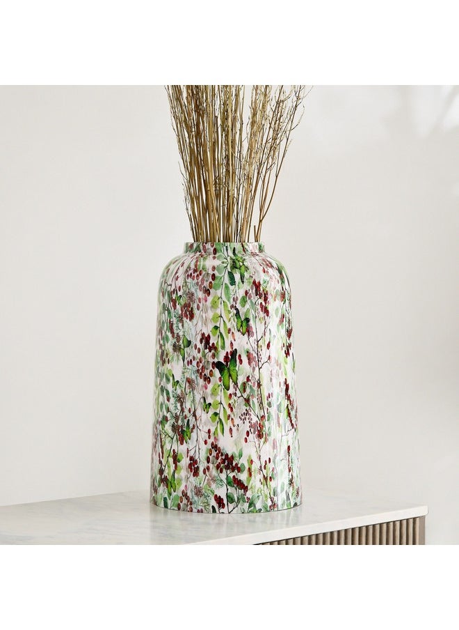 Berry Enamelled Vase 23.5 x 39.5 x 23.5 cm