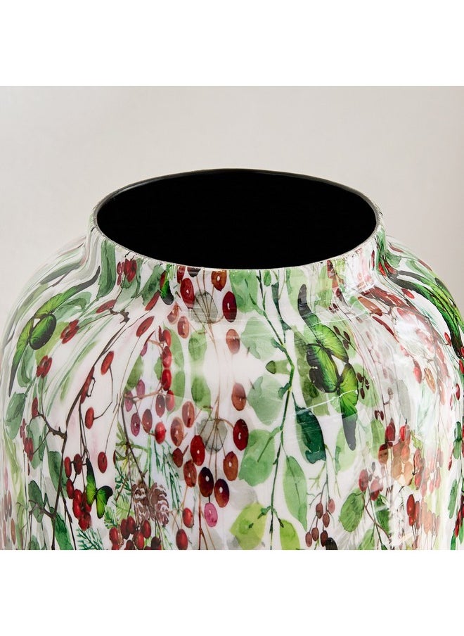 Berry Enamelled Vase 23.5 x 39.5 x 23.5 cm