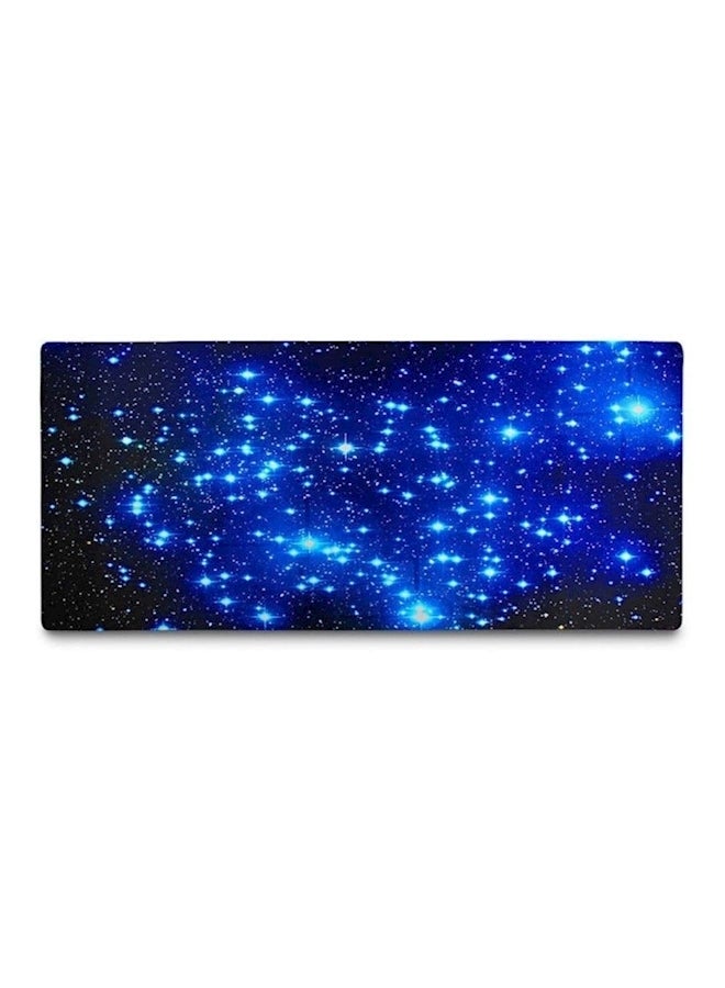 Nebulae Space Art Wallpaper Mouse Pad Blue