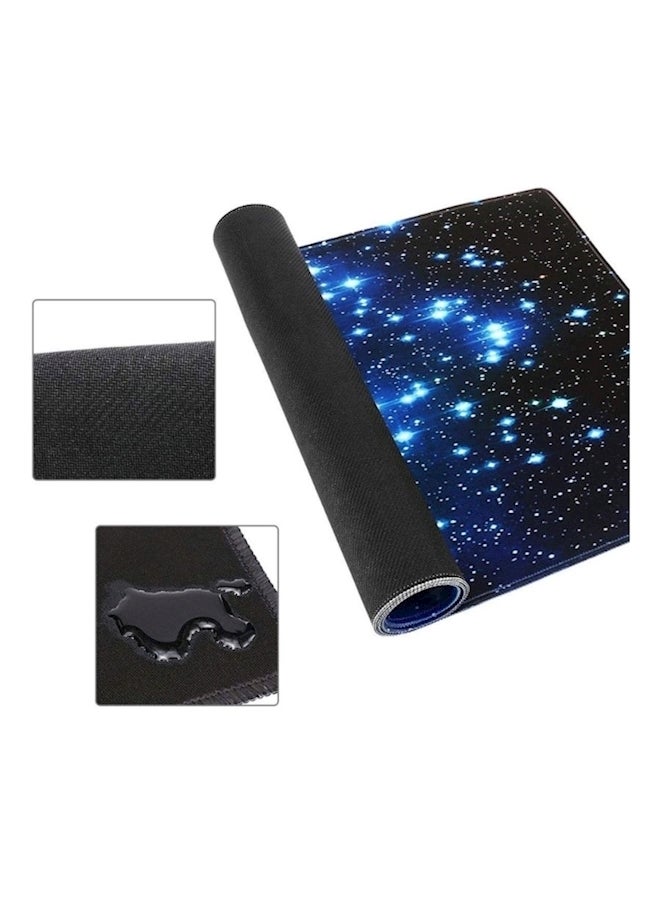 Nebulae Space Art Wallpaper Mouse Pad Blue