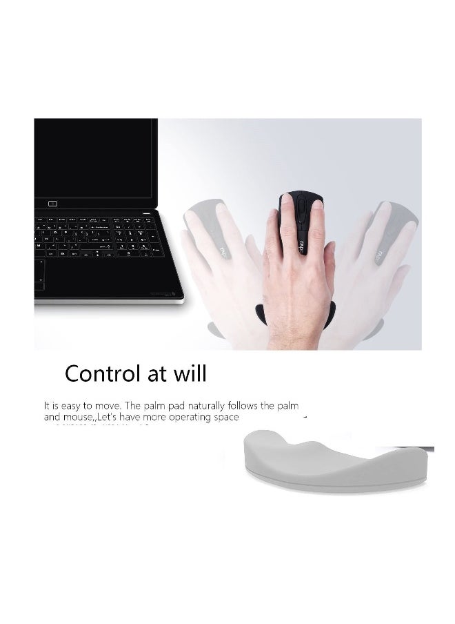 Mouse Wrist Rest Wrist Rest Pad for Easy Typing Pain Relief Keyboard Wrist Rest Memory Foam Wrist Rest 2 PCS