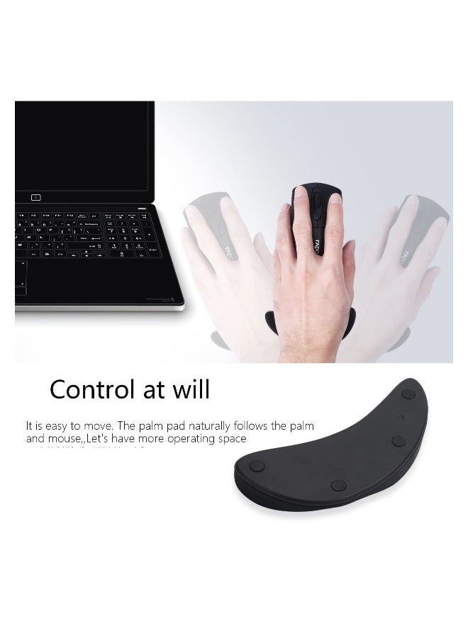 Mouse Wrist Rest Wrist Rest Pad for Easy Typing Pain Relief Keyboard Wrist Rest Memory Foam Wrist Rest 2 PCS