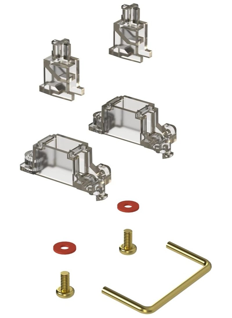 V2 Screw in Stabilizer RGB New Set for MX Mechanical Keyboard Type