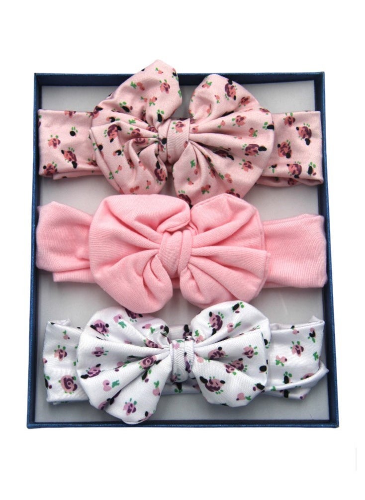 Bambimici - Olivia Box of 3 Heandband Ribbon - Floral