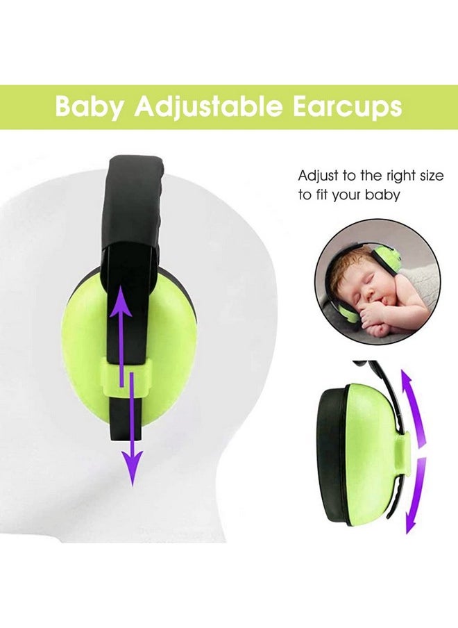 ® Ear Muffs For Kids Baby Hearing Protection Earmuffs For Baby Sleep Flight Travel, Baby Ear Protection Noise Canceling Headphones For Baby Toddler Kids