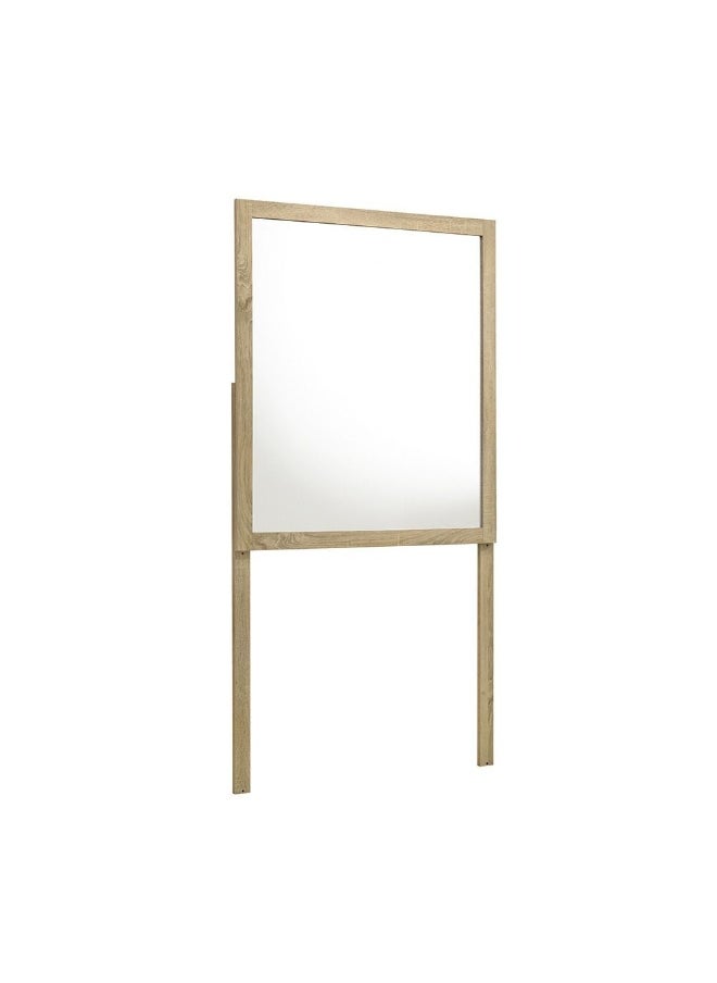 Kelly Mirror For Dressers Durable Vanity Mirror Without Dresser Dresser Mirror Modern Design Bedroom Furniture L93Xw3.3Xh155Cm-White Ash+Sonoma Oak