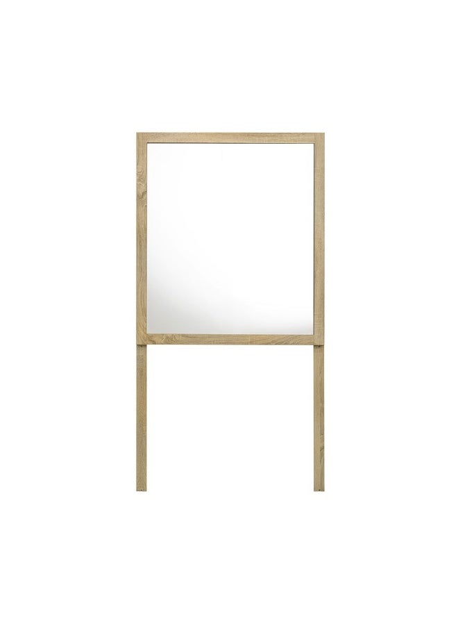 Kelly Mirror For Dressers Durable Vanity Mirror Without Dresser Dresser Mirror Modern Design Bedroom Furniture L93Xw3.3Xh155Cm-White Ash+Sonoma Oak