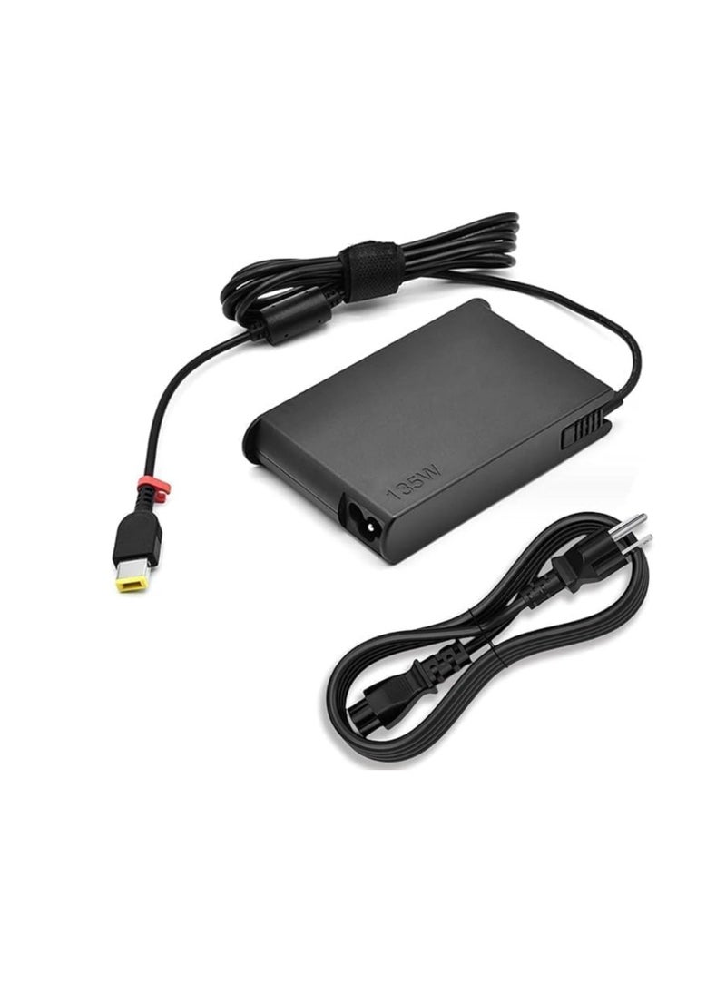 135W AC Charger for Lenovo ThinkPad x1 Extreme P1 P15v T15p IdeaPad Gaming 3-15 L340 Y40-70 Y50-70 Y520 Y70-70 Y700 Y700-15ISK 720-15IKB ADL135NLC3A 20V 6.75A