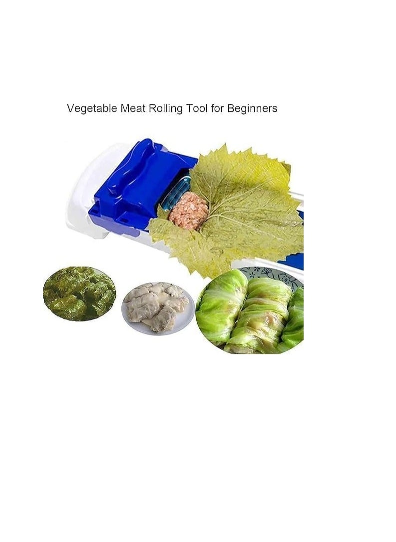 Grape Leaves Roller Grape Leaf   Machine Stuffed Grape Leaves Roller Grape Leaf Roller Vegetable Meat Rolling Tool Machine To Roll Grape Leaves,Sushi Roll MakerCabbage Rolling Machine