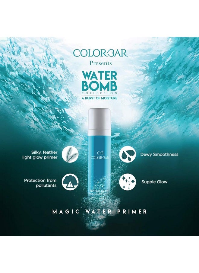 Magic Water Primer, Clear, 30 Ml | Feather-Light Glow Primer |Ddelivers Instant Hydration | Protection From Pollutants