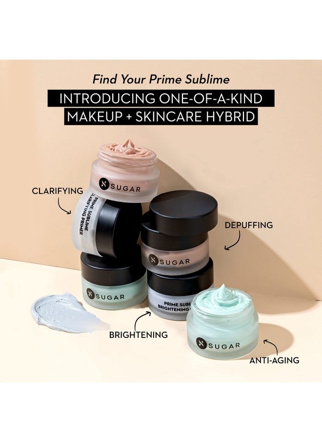 Prime Sublime Anti-Ageing Primer | Mattifying, Long-Lasting & Pore Minimizing | 100% Vegan & Cruelty-Free - 15 G