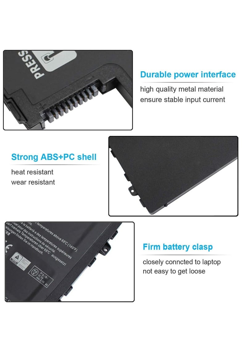 11.1V 43Wh TRHFF Laptop Battery Compatible for Dell Inspiron 15 5547 5548 5557 5542 14 5447 5442 5445 5457 5448 5543 5545 Latitude 3450 3550 fit 0PD19 7P3X9 1V2F6 P39F 0DFVYN 01V2F6