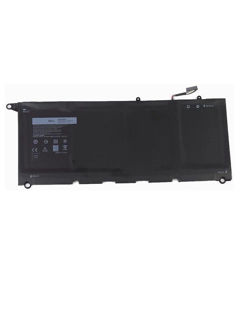 PW23Y Battery Compatible For Dell XPS 13 9343-9350 XPS 13 9360 Series RNP72 0TP1GT TP1GT