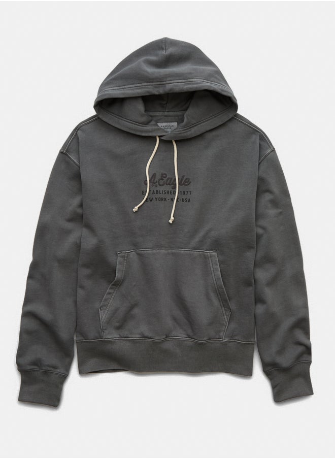 AE Logo Graphic Pullover Hoodie