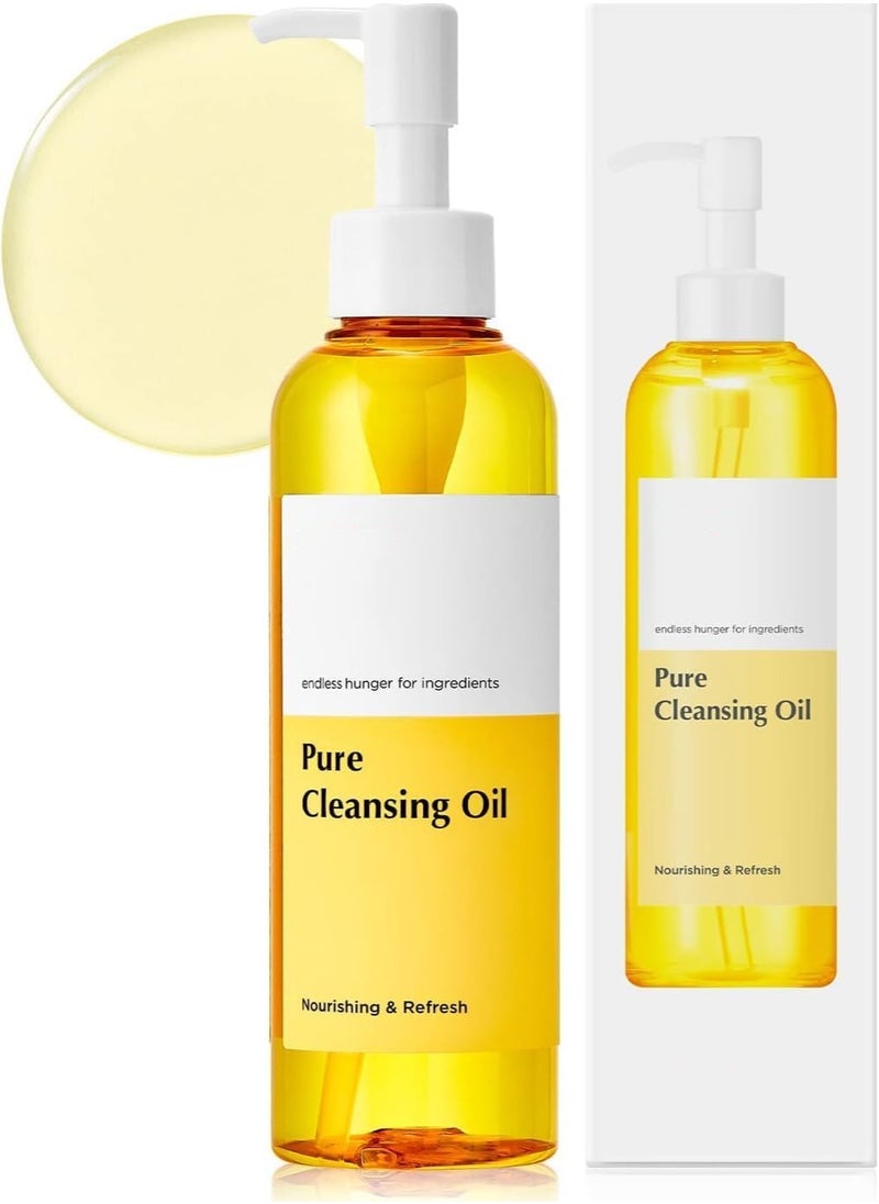 Manyo Pure Cleansing Oil 200ml - Facial Cleanser, Blackhead Melting, Daily Makeup Removal with Argan Oil