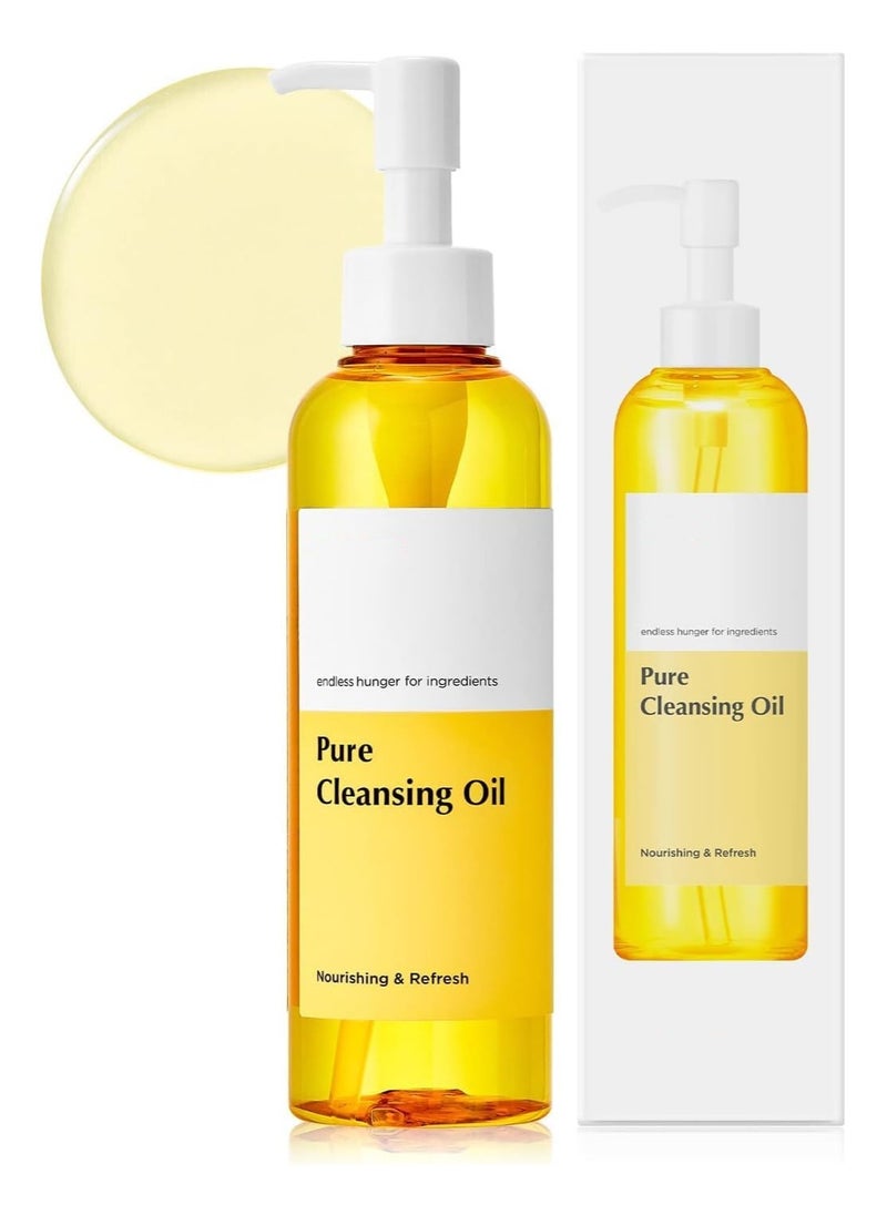 Pure Cleansing Oil,Blackhead Melting, Daily Makeup Removal with Argan Oil 200ML