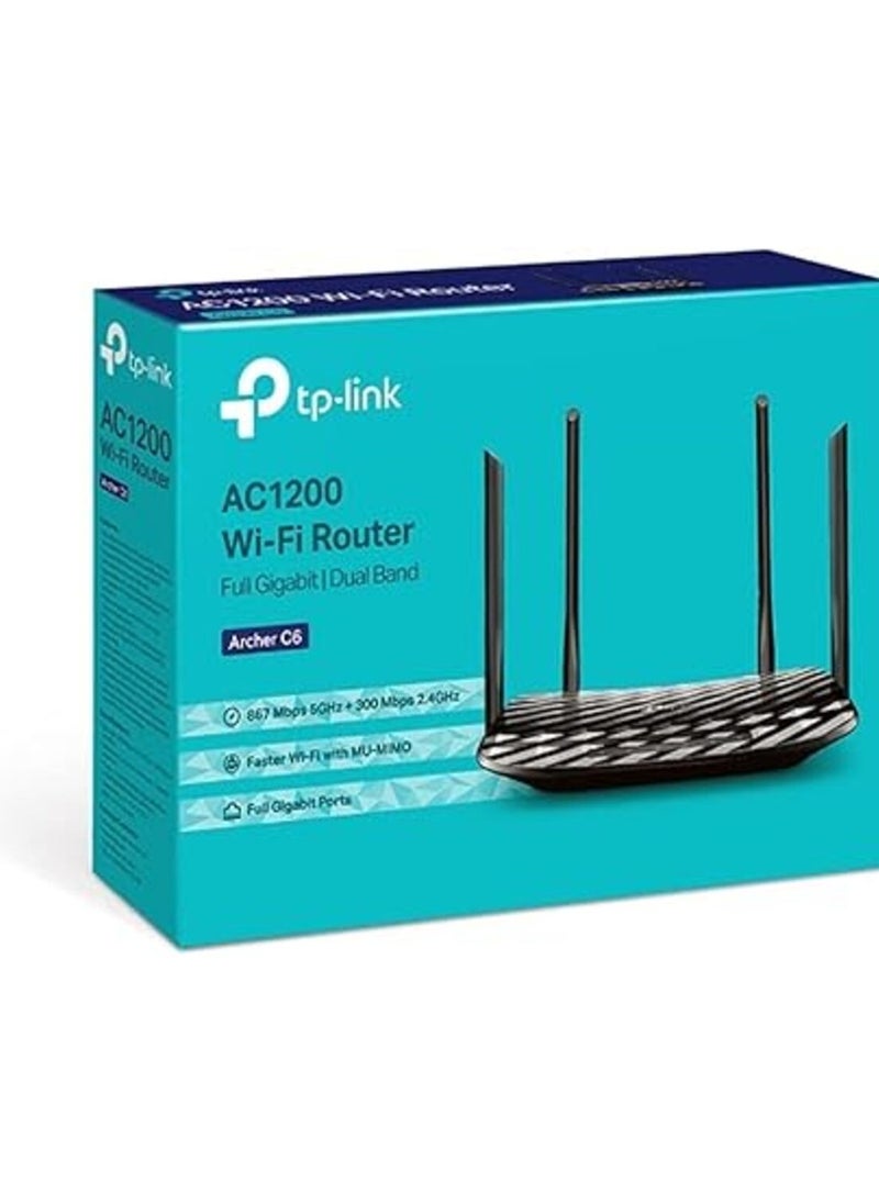 TP-Link Archer C6 IEEE 802.11AC Ethernet Wireless Router/Archer C6