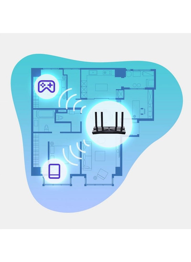 TP-Link | AX1800 4 Stream Dual-Band WiFi 6 Wireless Router | up to 1.8 Gbps Speeds| Upgrade Any Home Internet