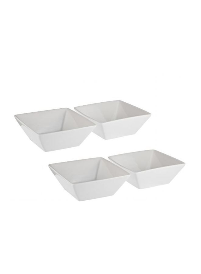 4-Piece Symphony Bowl Set White