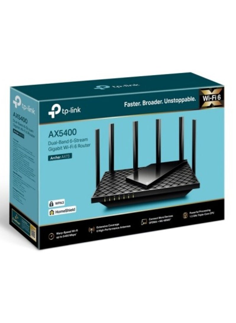 TP-Link Archer AX73 AX5400 Dual-Band Gigabit Wi-Fi 6 Router