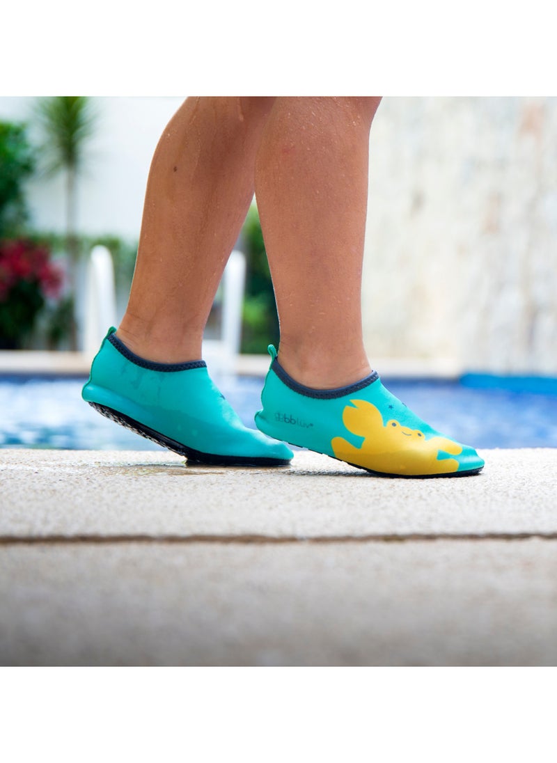 bblüv Shoöz Protective Water Shoes for 4-5 Years Kids – Quick Dry, Non-Slip, Flexible, Floating Aqua Shoes for Beach & Pool – Machine Washable – Baby & Toddler Swim Shoes