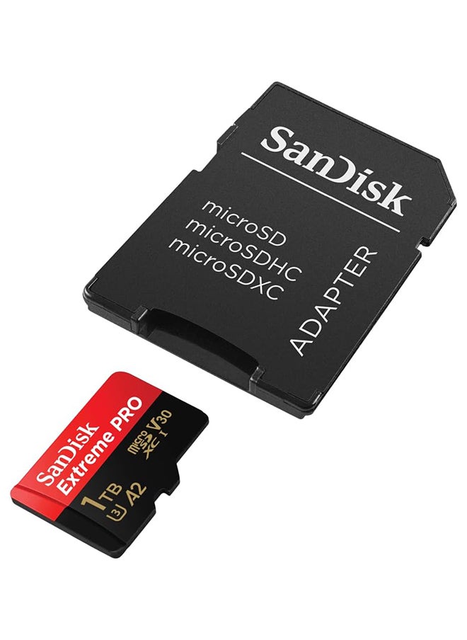 Extreme Pro Microsd Uhs I Card For 4K Video On Smartphones, Action Cams And Drones 200Mb/S Read, 140Mb/S Write, Sdsqxcd 1T00 Gn6Ma 1 TB