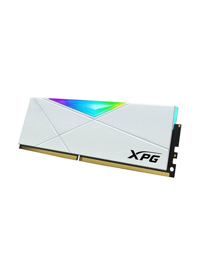 XPG Spectrix D50 32GB (32GBX1) DDR4 RGB Memory, 3600MHz Memory Speed, CL 18-20-20 CAS Latency, Supports Intel XMP 2.0, AX4U360032G18I-SW50