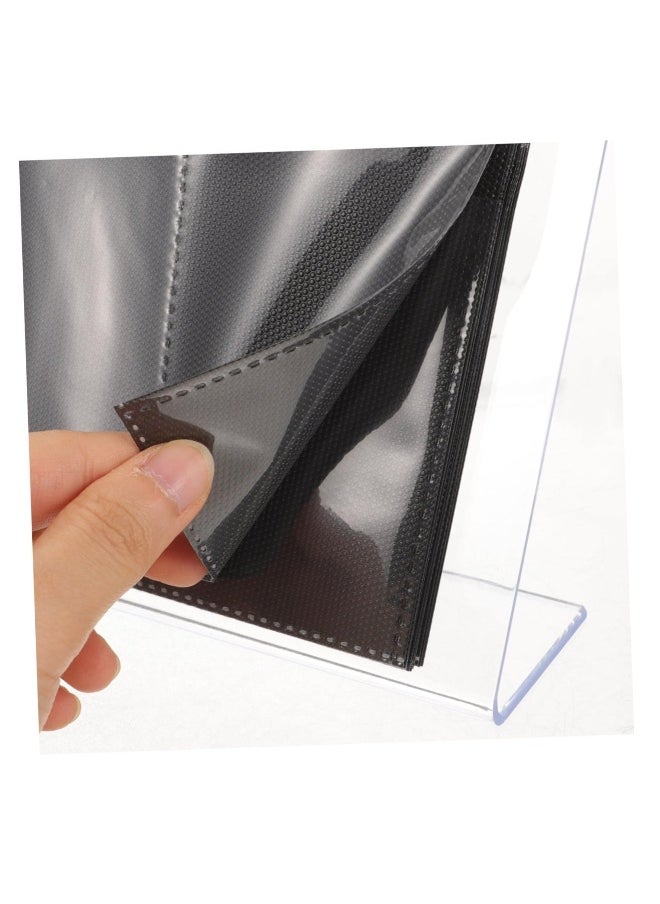 68 Pockets Acrylic Desk Mini Photo Picture Album, Photo Frame Flip Photo Album, Suitable for Photos Photocard Stand Plastic Acrylic Card Holder Office, 6.5*8.9CM