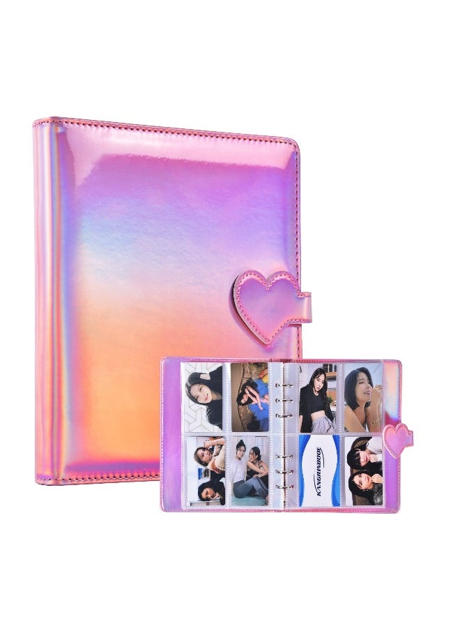 A5 Kpop Photocard Binder Album Holder Book Card Protectors Sleeve Pages Polaroid Photo Transparent Portable 4 Pocket 200 Cards