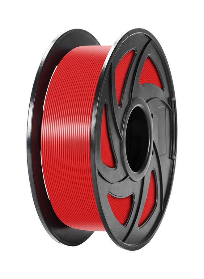 TPU 3D Printer Filament 1.75mm Dimensional Accuracy +/- 0.05mm 1kg(2.2lbs) Spool Red/Black