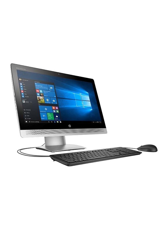 Renewed - All-in-One Desktop PC EliteOne 800 G2 AIO With 23-Inch HD Display,Intel Core i5 Processor/6th Gen/8GB RAM/256GB SSD With CD Room English Black