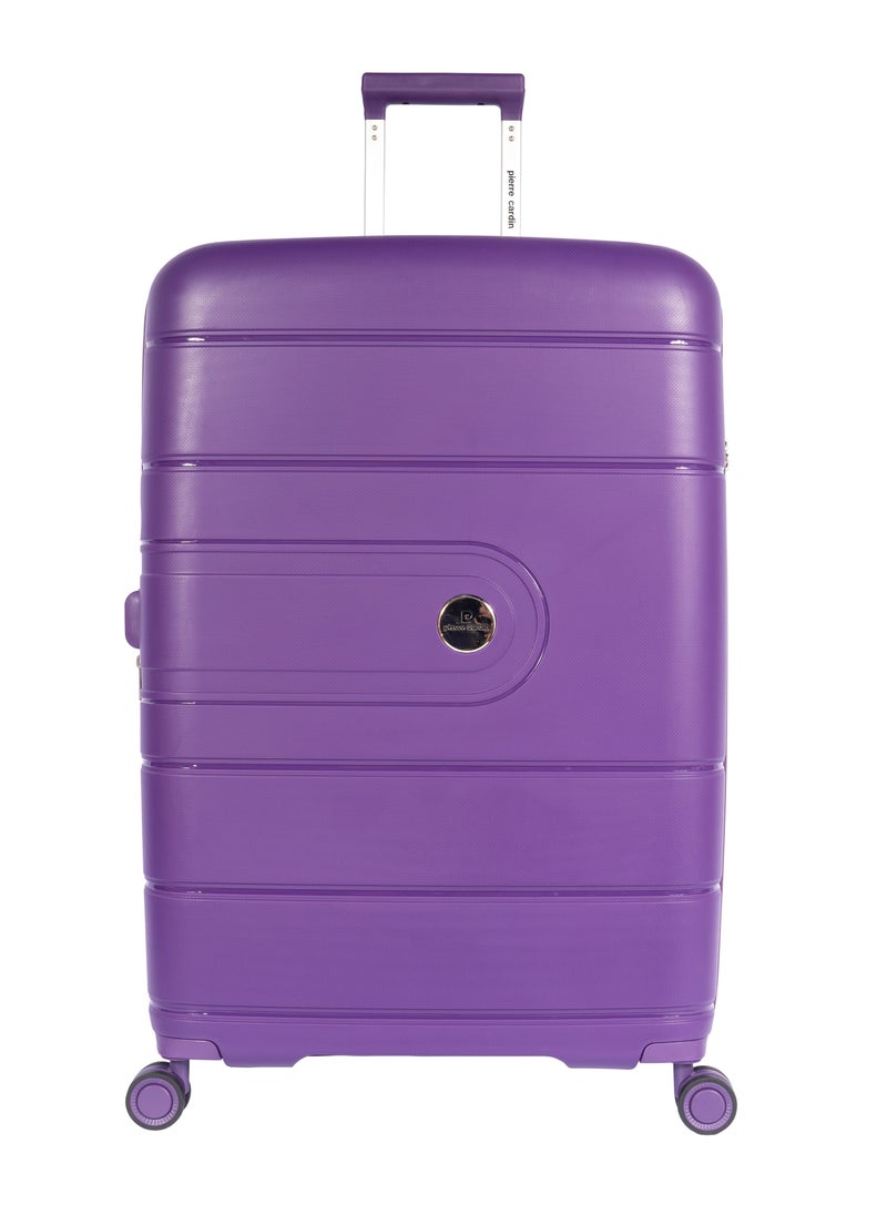 Pierre Cardin Hardcase Trolley Large Check In PC86304 Acai Purple